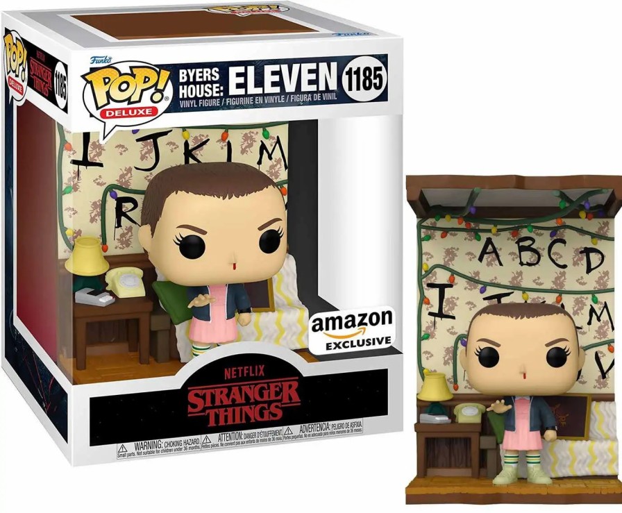 All Brands Funko | Funko Stranger Things Pop! Television Byers House: Eleven Exclusive Deluxe Vinyl Figure #1185 [Build A Scene #1 Of 4]