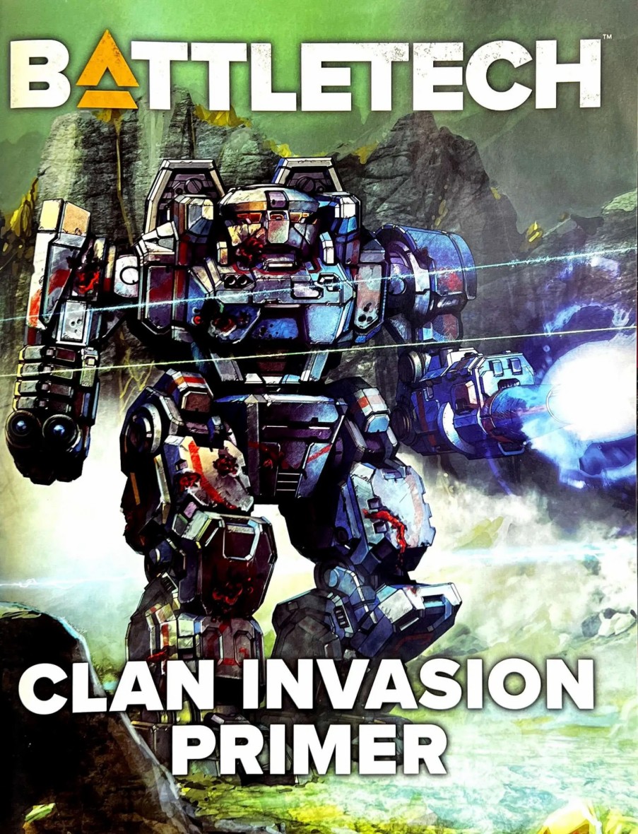 All Brands Catalyst Game Labs | Battletech Clan Invasion Primer Softcover Book [10-Pages]