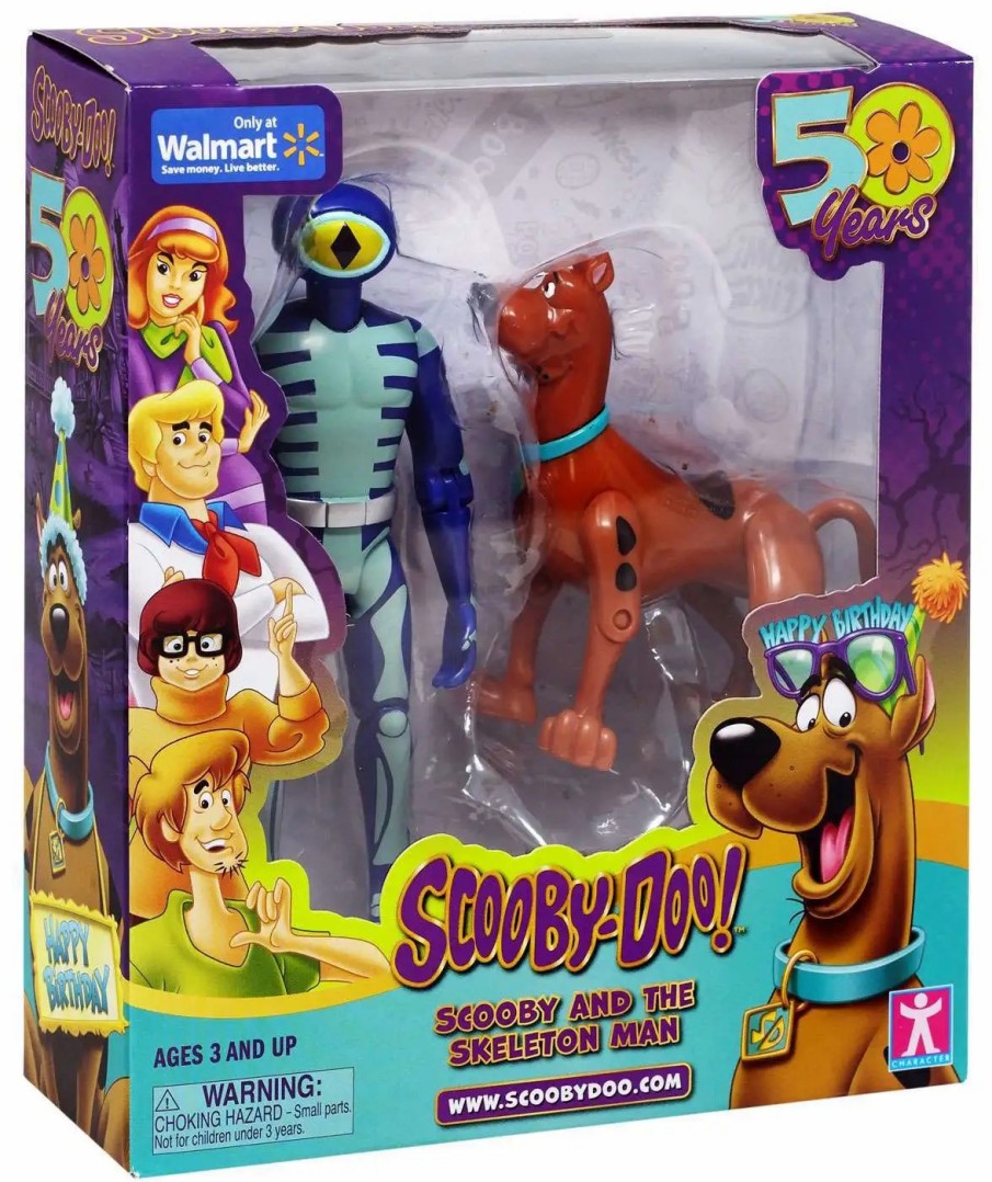 All Brands Zoink | Scooby Doo Scooby & The Skeleton Man Exclusive Action Figure 2-Pack