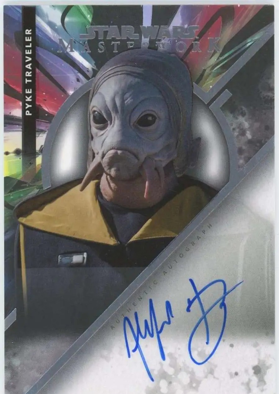 All Brands Topps | Star Wars 2022 Masterwork Alfred Hsing As Pyke Traveler Mwa-Ah [Autographed]