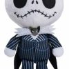 All Brands Just Play | The Nightmare Before Christmas Jack Skellington 7-Inch Plush [Sparkle Bowtie]