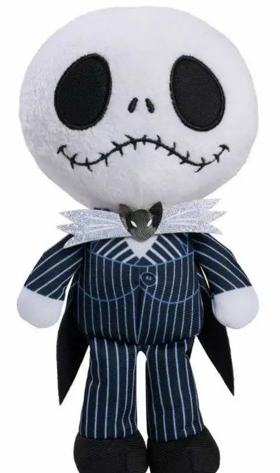 All Brands Just Play | The Nightmare Before Christmas Jack Skellington 7-Inch Plush [Sparkle Bowtie]