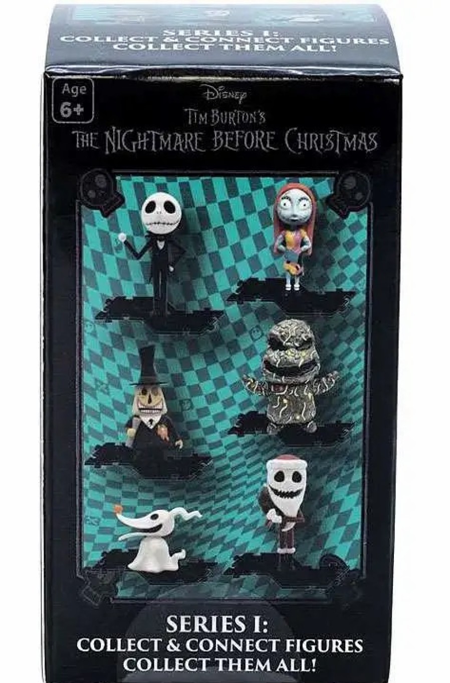 All Brands Culturefly | Nightmare Before Christmas Collect & Connect Mystery Pack [1 Random Mini Figure] (Pre-Order Ships May)