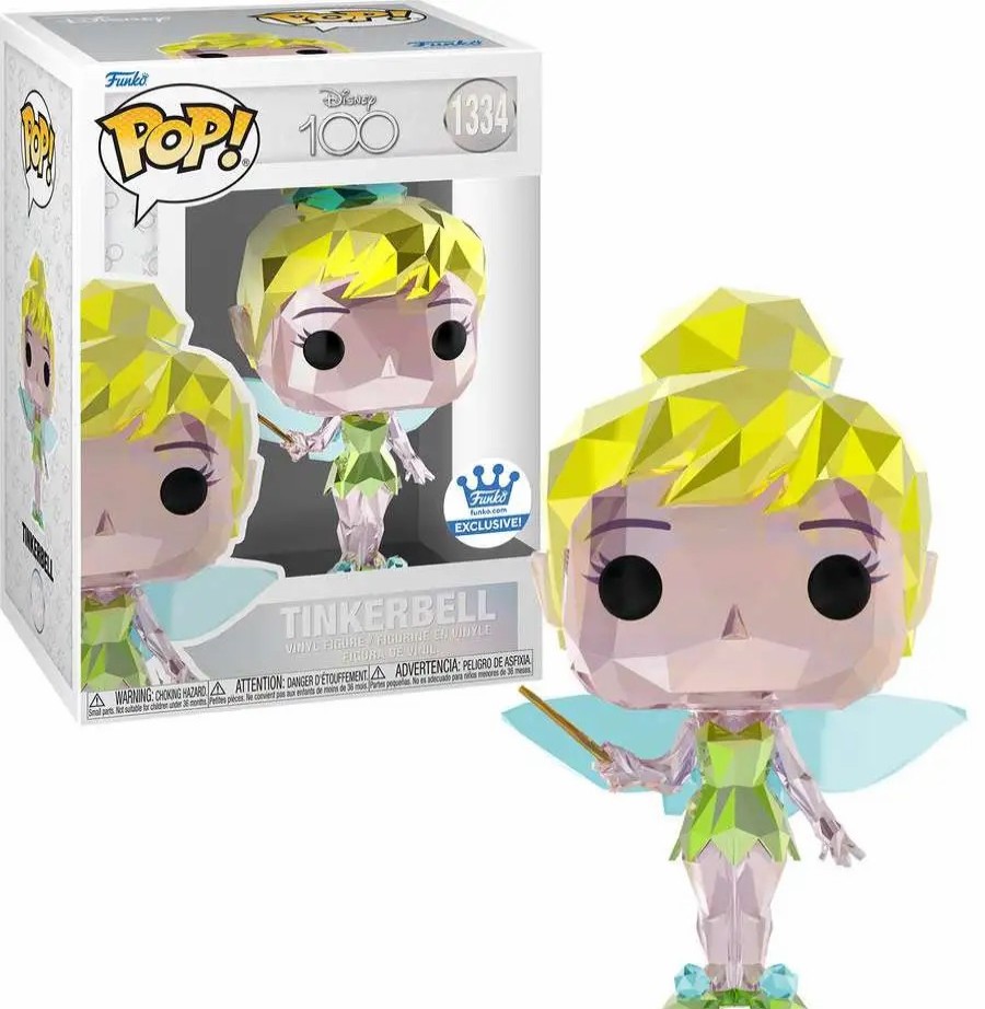 All Brands Funko | Funko 100Th Anniversary Pop! Disney Tinkerbell Exclusive Vinyl Figure #1334 [Faceted]