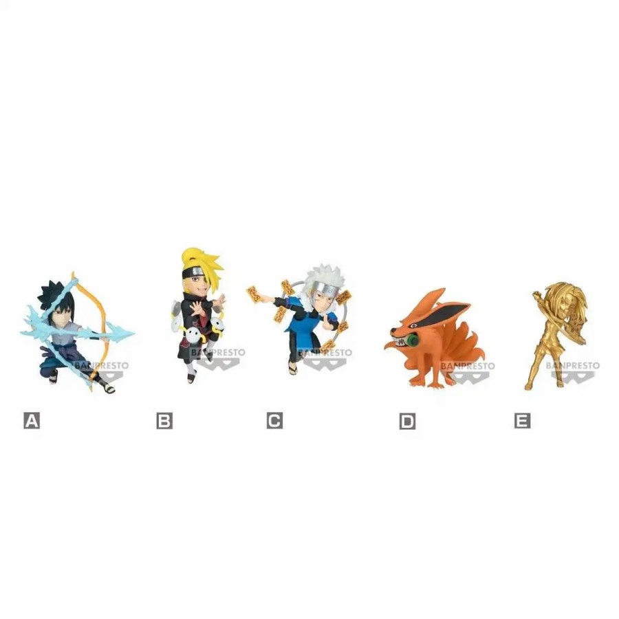 All Brands Banpresto | World Collectable Figure Wcf Narutop99 Vol.5 2.8-Inch Box Of 12 Mini Figures (Pre-Order Ships May)