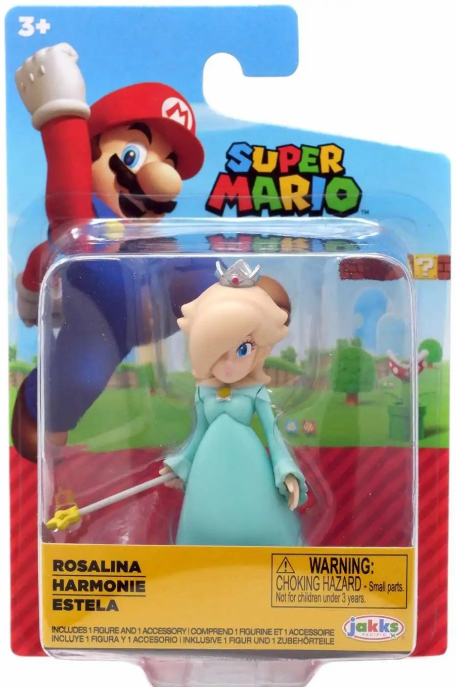 All Brands Jakks Pacific | World Of Nintendo Super Mario Rosalina 2.5-Inch Mini Figure