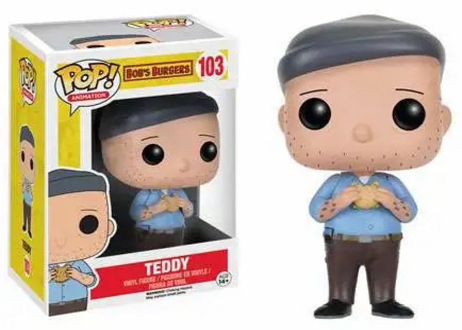 All Brands Funko | Funko Bob'S Burgers Pop! Animation Teddy Vinyl Figure #103