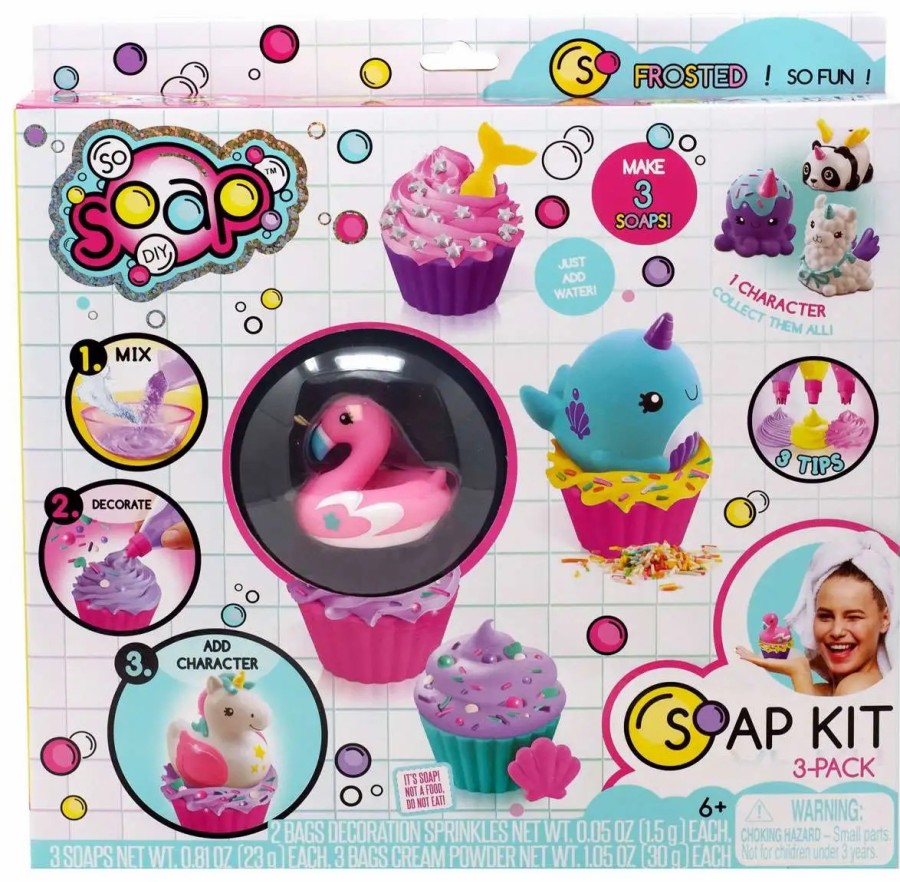 All Brands Canal Toys | So Soap Diy Frosted Soap Kit 3-Pack [Flamingo]