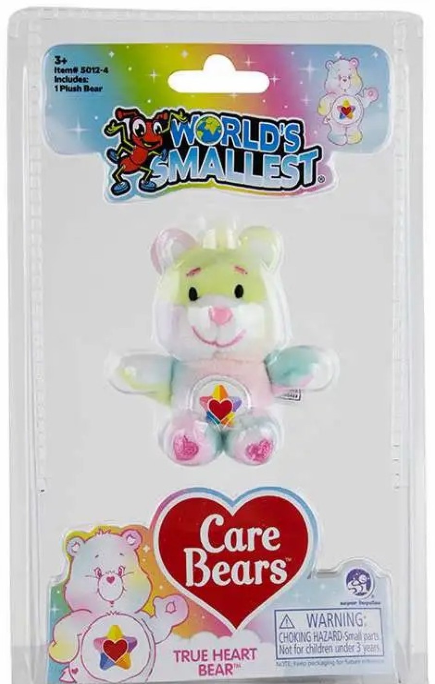 All Brands Super Impulse | World'S Smallest Care Bears Series 4 True Heart Bear Plush