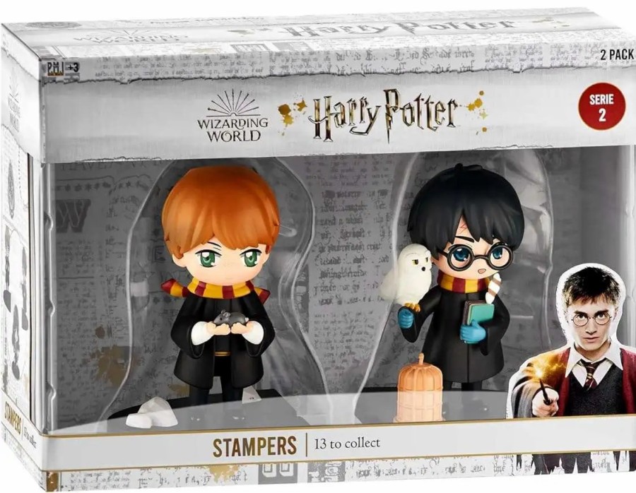 All Brands PMI | Series 2 Harry Potter & Ron Weasley 3-Inch Stamper 2-Pack