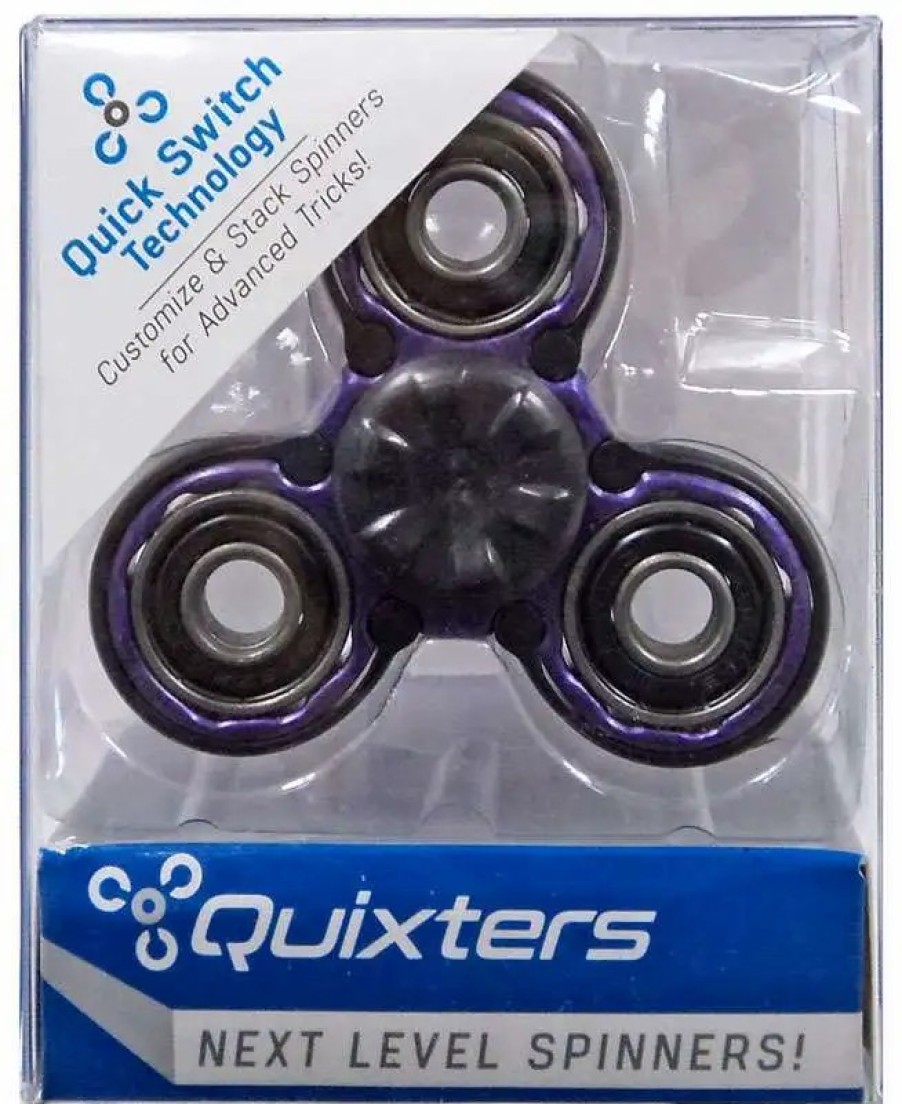 All Brands 1i4 Group | Quixters Purple Basic Spinner [Black Outside]