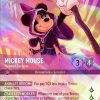 All Brands Ravensburger | Disney Lorcana Trading Card Game The First Chapter Enchanted Mickey Mouse - Wayward Sorcerer #208 [Alternate Art Foil]