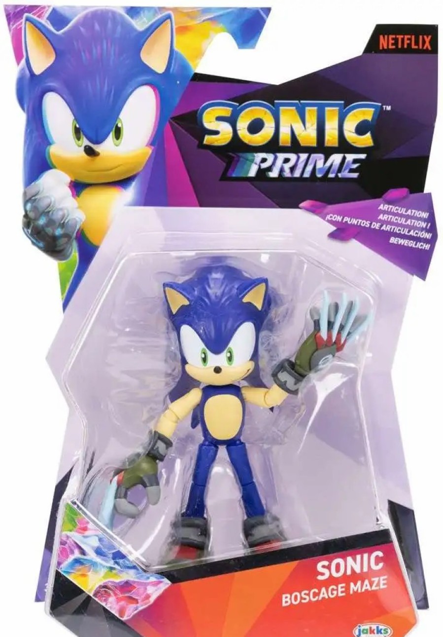 All Brands Jakks Pacific | Sonic The Hedgehog Prime Sonic Action Figure [Boscage Maze]