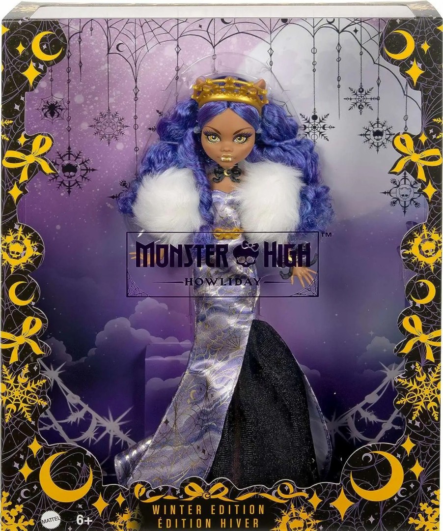 All Brands Mattel Toys | Monster High Howliday Clawdeen Wolf Doll [Winter Edition]