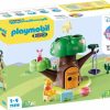 All Brands Playmobil | Playmobil Disney Winnie The Pooh 1.2.3 Winnie'S & Piglet'S Tree House Set #71316