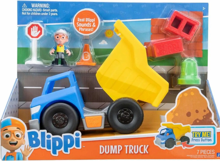 All Brands Jazwares | Blippi Dump Truck Vehicle