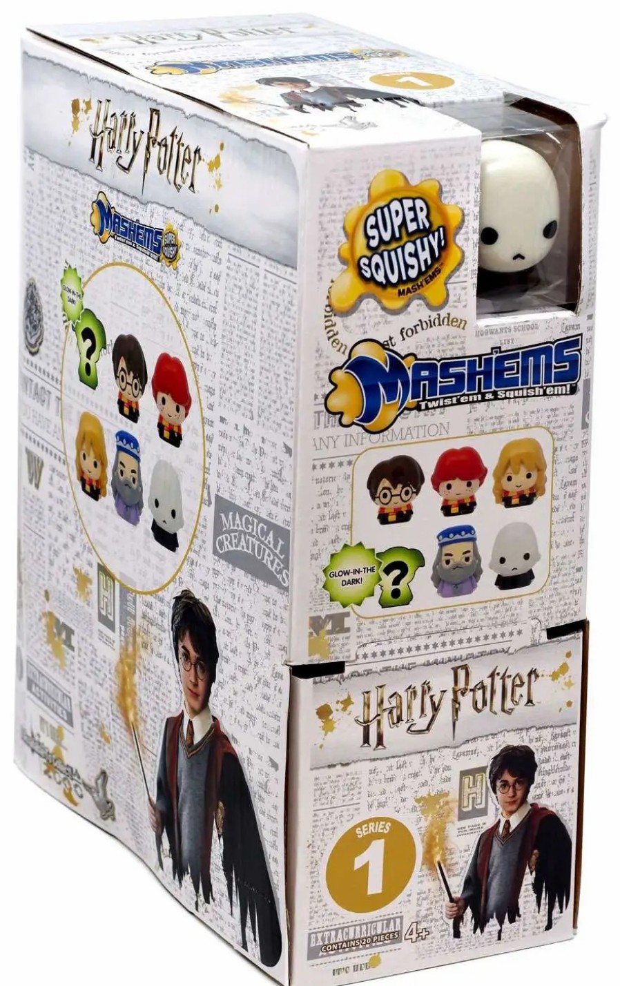 All Brands Basic Fun | Mashems Series 1 Harry Potter Mystery Box [20 Packs]