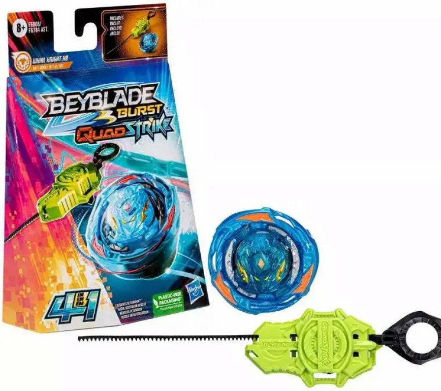 All Brands Hasbro Toys | Beyblade Burst Quadstrike Whirl Knight K8 Starter Pack