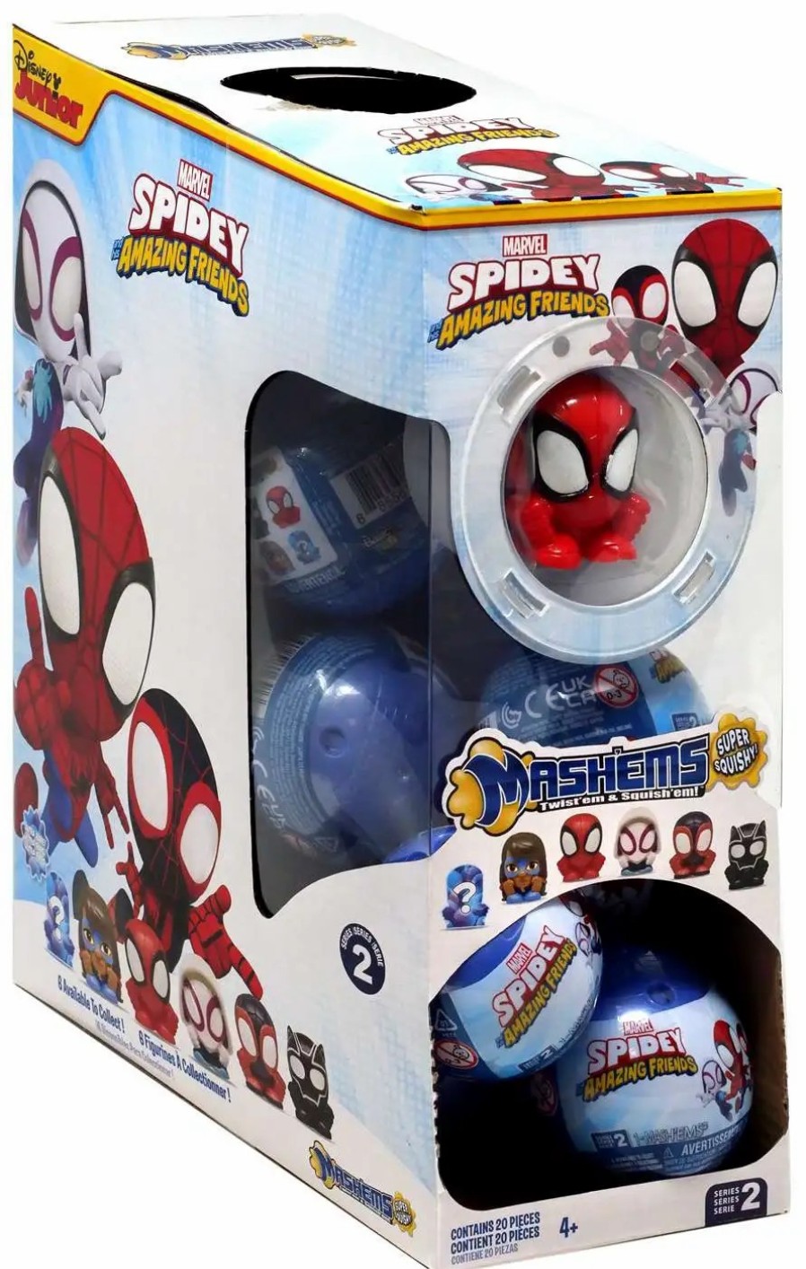 All Brands Basic Fun | Marvel Mashems Series 10 Avengers Mystery Box [23 Packs]