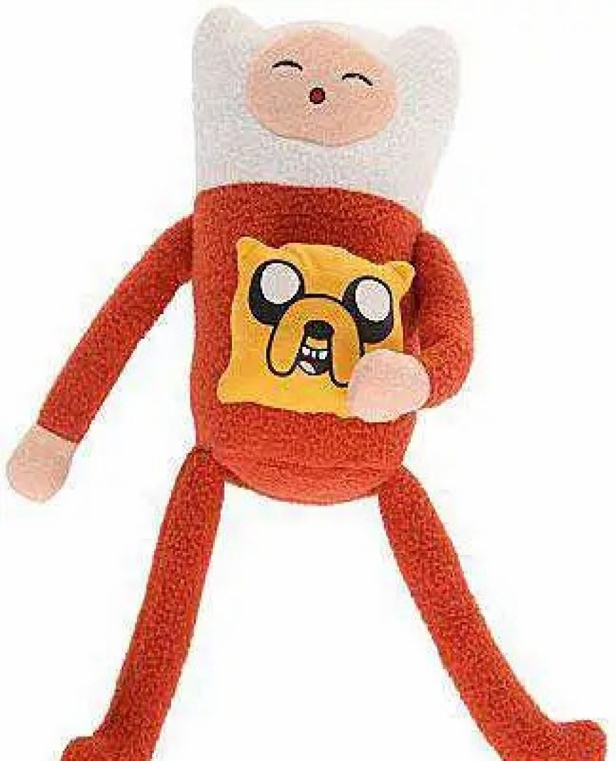 All Brands Jazwares | Adventure Time Finn In Pajamas 7-Inch Plush