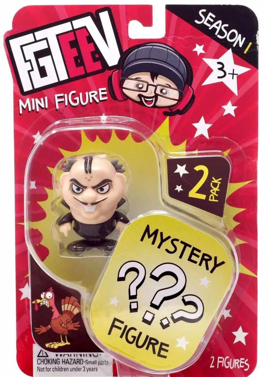 All Brands Bonkers Toy Co. | Fgteev Season 1 Evil Zeebub & Mystery Action Figure 2-Pack [Mini Figure]