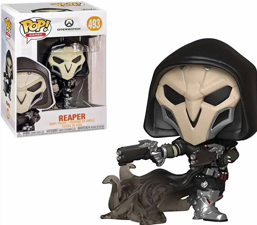 All Brands Funko | Funko Overwatch Pop! Games Reaper Vinyl Figure #493 [Holding Guns, Wraith]