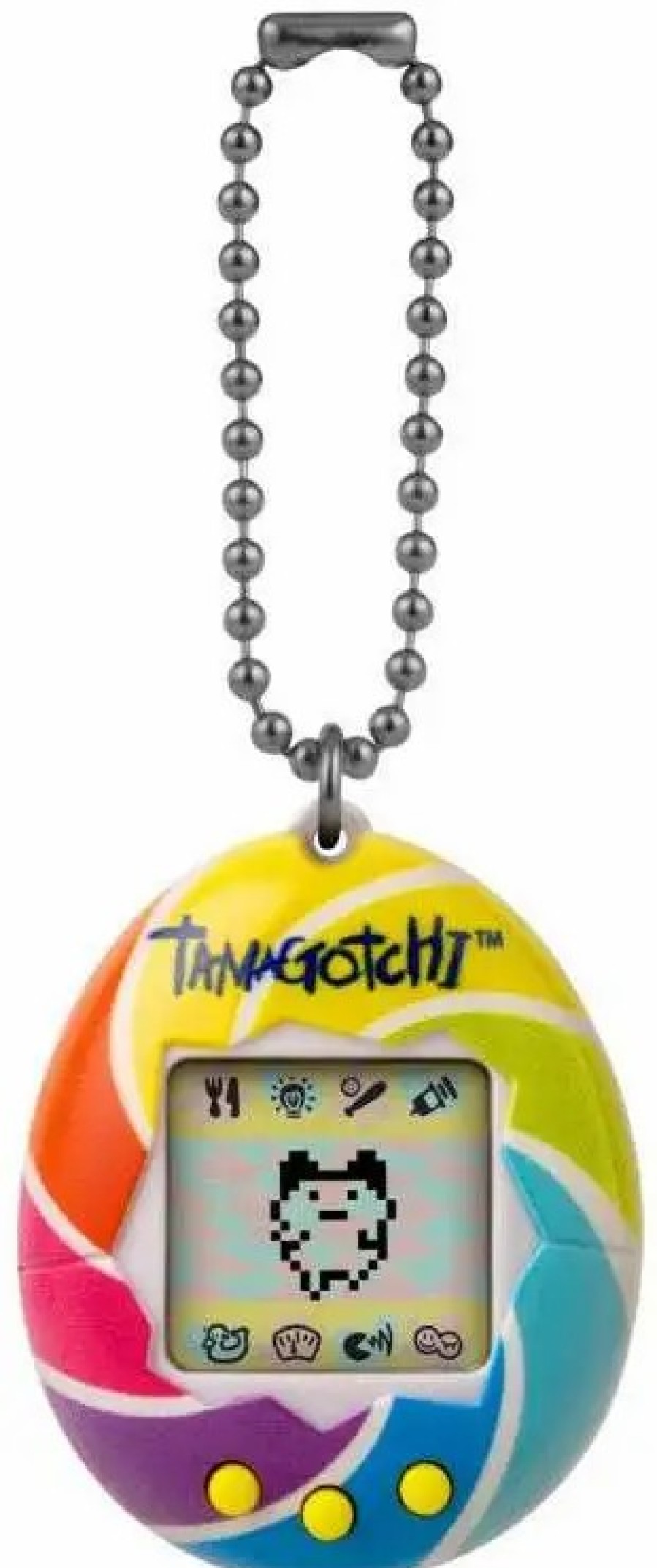 All Brands Bandai America | Tamagotchi The Original Candy Swirl 1.5-Inch Virtual Pet Toy