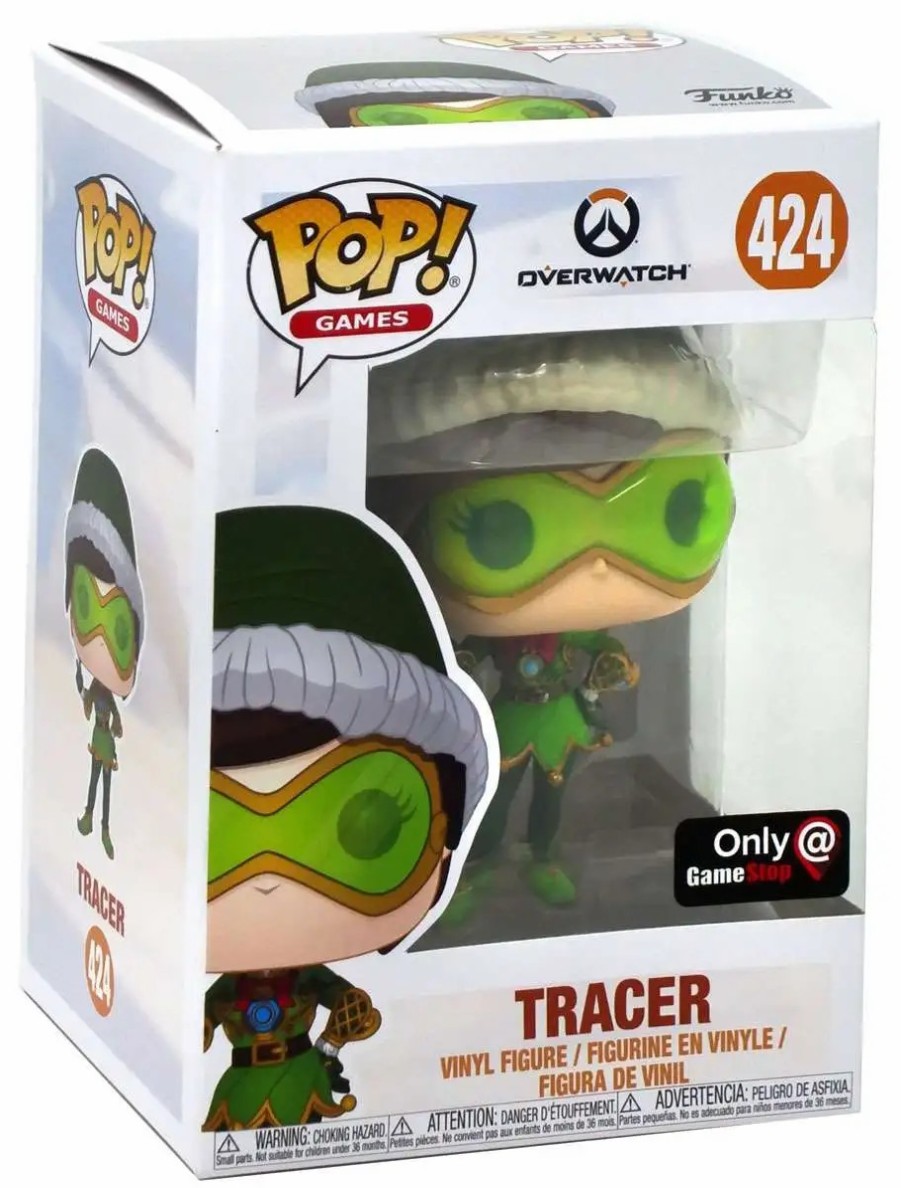 All Brands Funko | Funko Overwatch Pop! Games Tracer Exclusive Vinyl Figure #424 [Winter Wonderland]