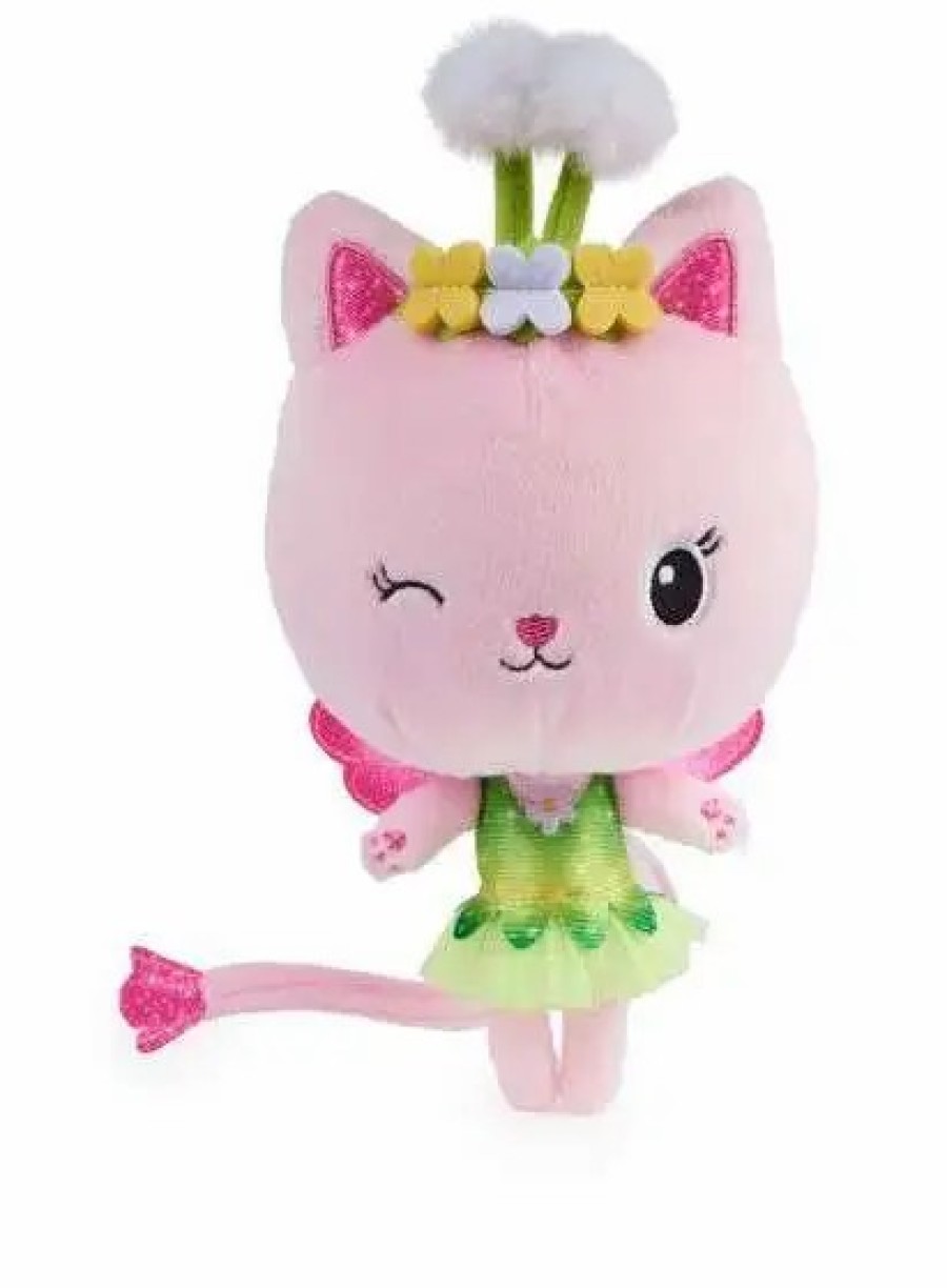 All Brands Spin Master | Gabby'S Dollhouse Kitty Fairy 7-Inch Purr-Ific Plush (Pre-Order Ships August)