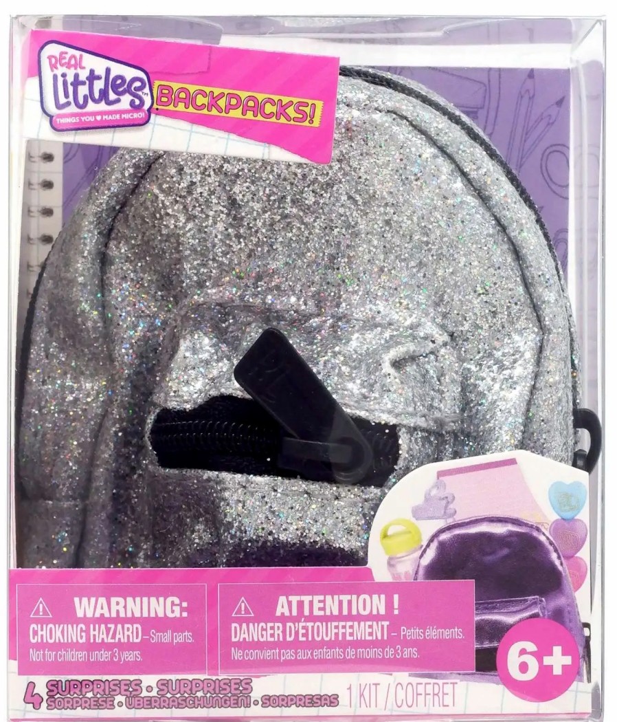 All Brands Moose Toys | Shopkins Real Littles Backpacks! Series 4 Glitter Mystery Pack