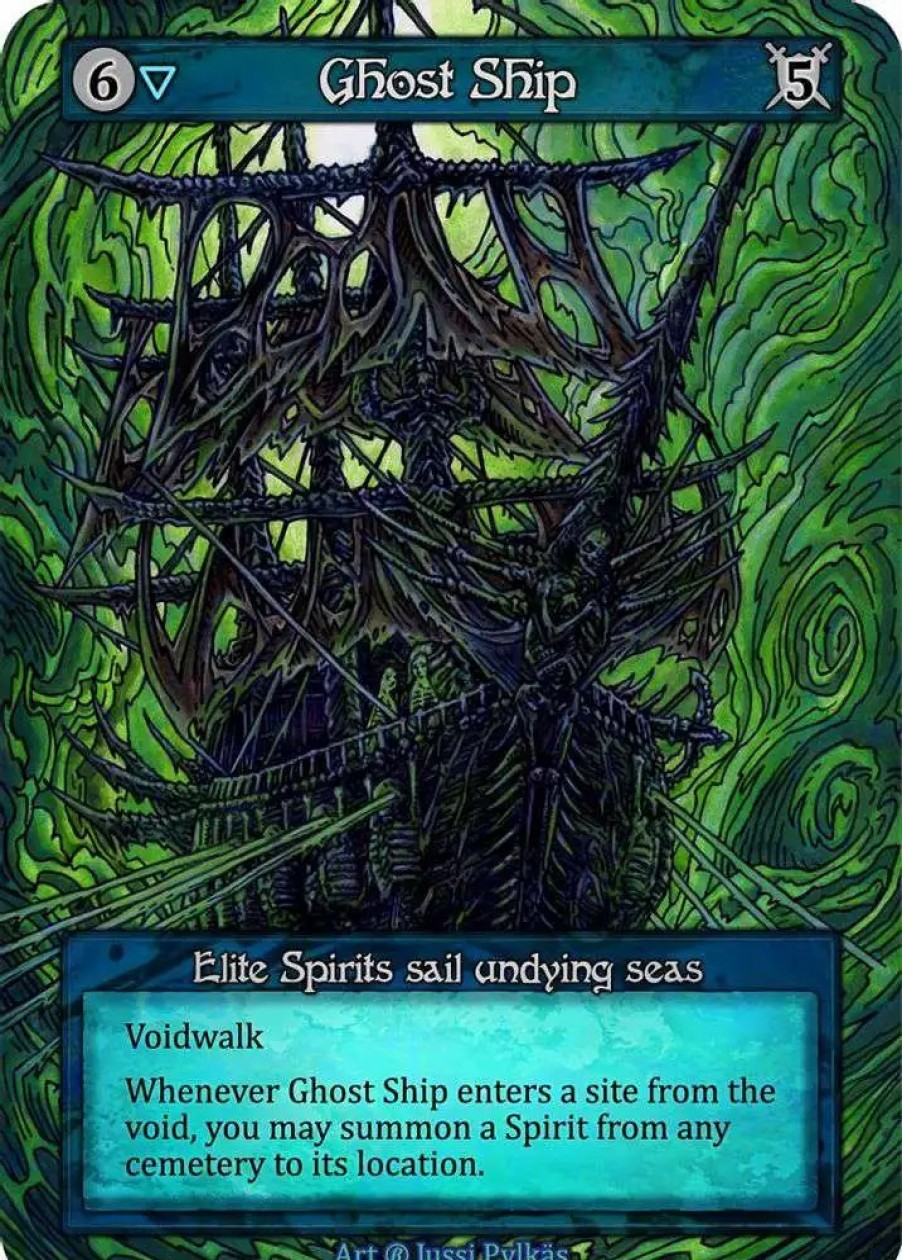 All Brands Erik's Curiosa Ltd | Trading Card Game Sorcery: Contested Realm Beta Elite Ghost Ship