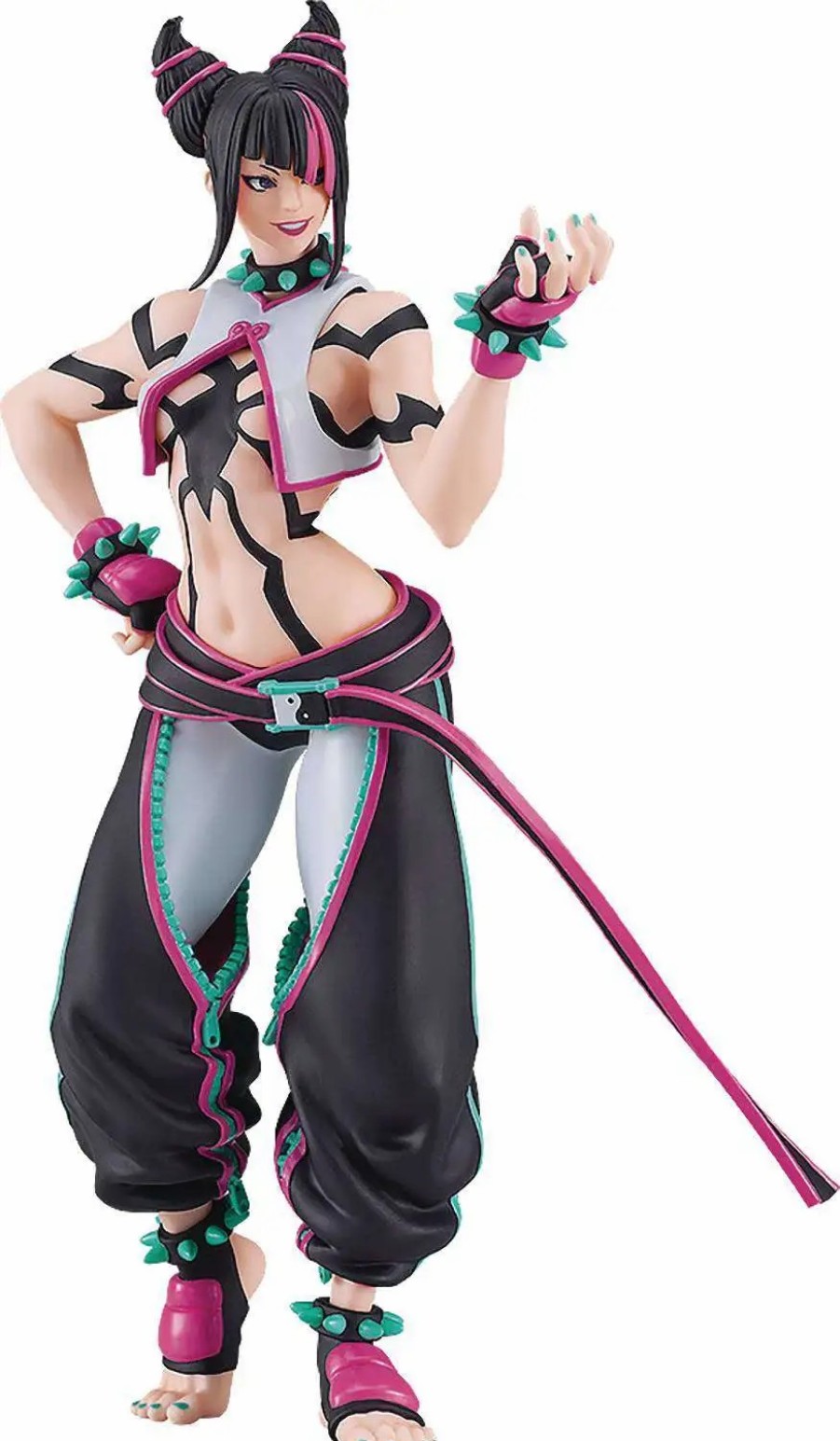 All Brands Good Smile Company | Street Fighter 6 Pop Up Parade! Juri 6.5-Inch Collectible Pvc Figure [Street Fighter 6] (Pre-Order Ships October)