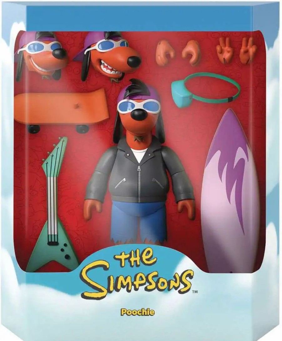 All Brands Super7 | The Simpsons Ultimates Wave 1 Poochie Action Figure