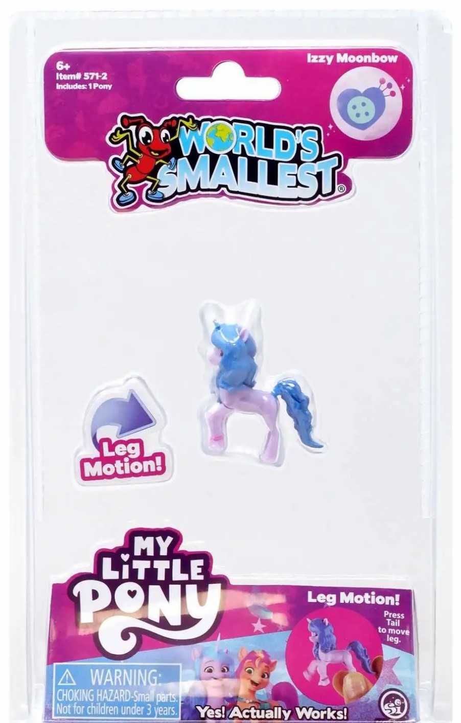 All Brands Super Impulse | My Little Pony World'S Smallest Series 2 Izzy Moonbow Micro Figure