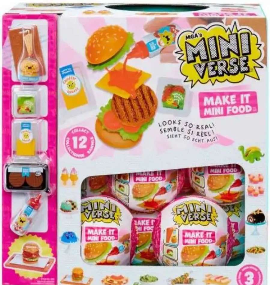 All Brands MGA Entertainment | Miniverse Make It Mini Food Diner Series 3 Mystery Box [15 Packs]