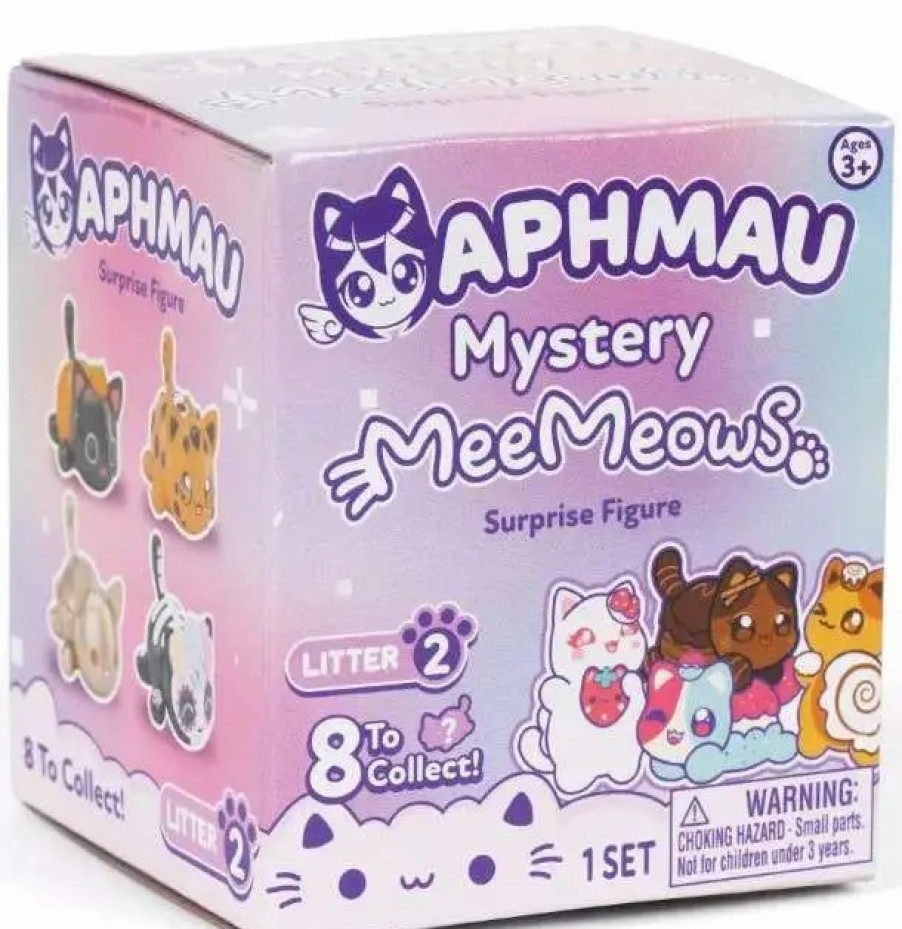 All Brands Bonkers Toy Co. | Aphmau Meemeows Mini Figure Litter 2 Mystery Pack [1 Random Surprise Figure]