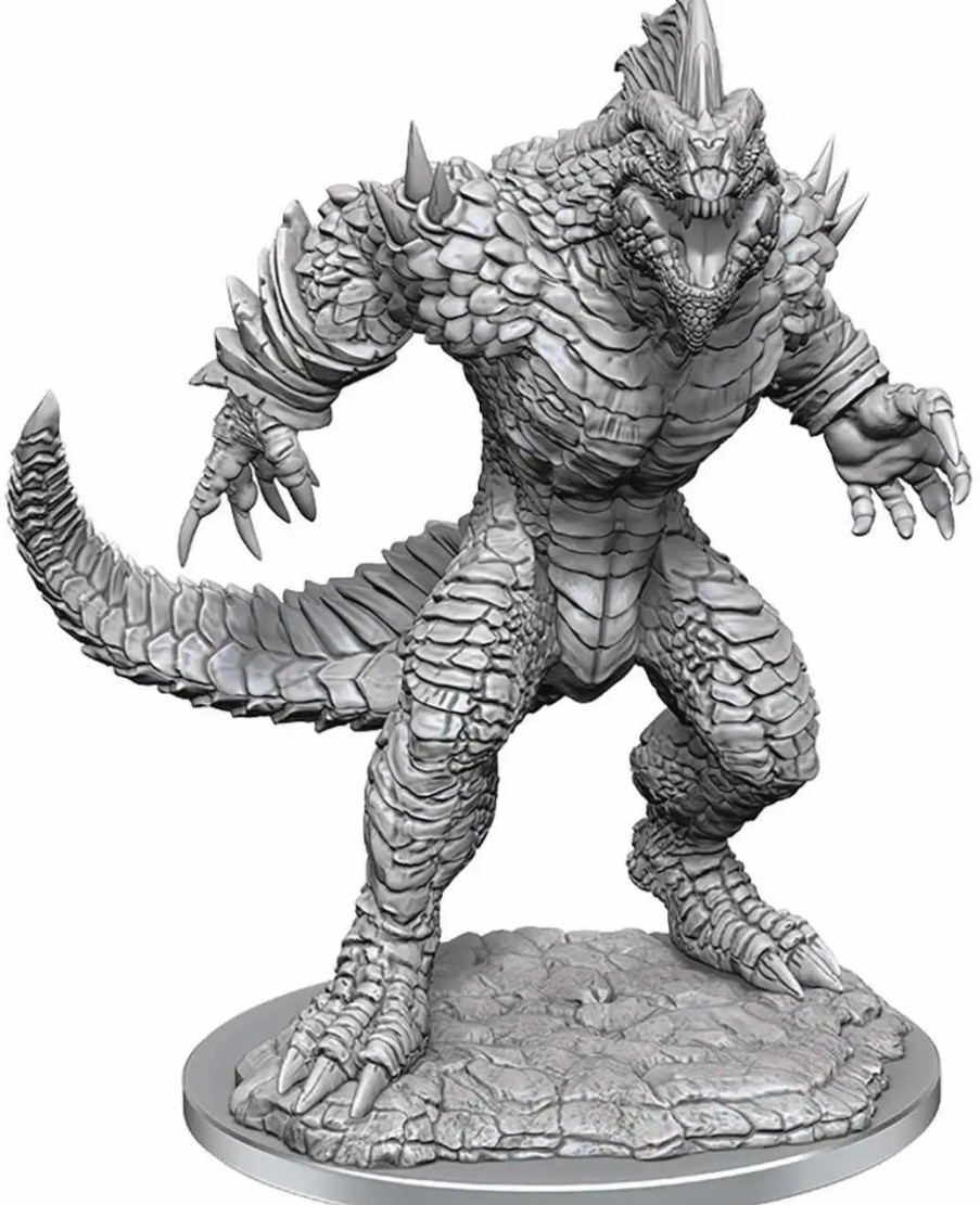 All Brands WizKids | Dungeons & Dragons Nolzur'S Marvelous Miniatures Lizardfolk Render Miniature (Pre-Order Ships February)