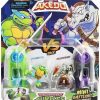 All Brands Moose Toys | Legends Of Akedo Teenage Mutant Ninja Turtles Leonardo Vs Rocksteady Mini Battling Action Figure Versus Pack