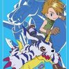 All Brands Bandai Japan | Digimon Trading Card Game Matt & Gabumon Card Sleeves [60 Count]