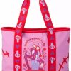 All Brands Disney | Disney The Nightmare Before Christmas 2024 Valentine'S Day Jack Skellington And Sally Exclusive Tote Bag