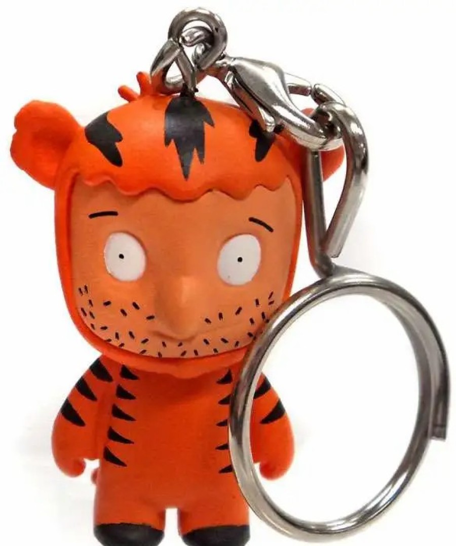 All Brands Kidrobot (NECA) | Bob'S Burgers Keychain Teddy In Tiger Costume 1/24 Loose Figure