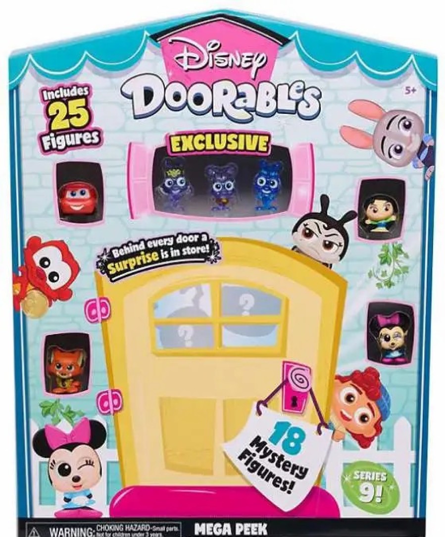 All Brands Moose Toys | Disney Doorables Series 9 Mega Peek Exclusive Playset [25 Figures (Includes 3 Exclusives)]