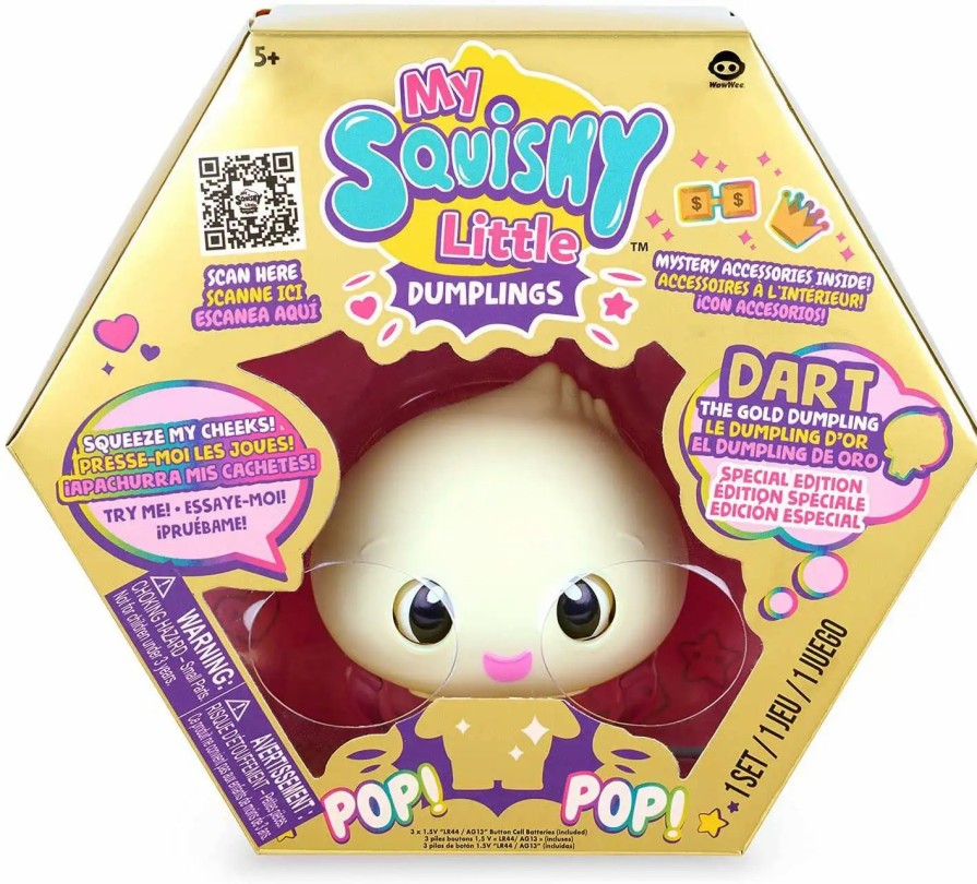 All Brands WowWee | My Squishy Little Dumplings Dart Exclusive Figure [Golden]