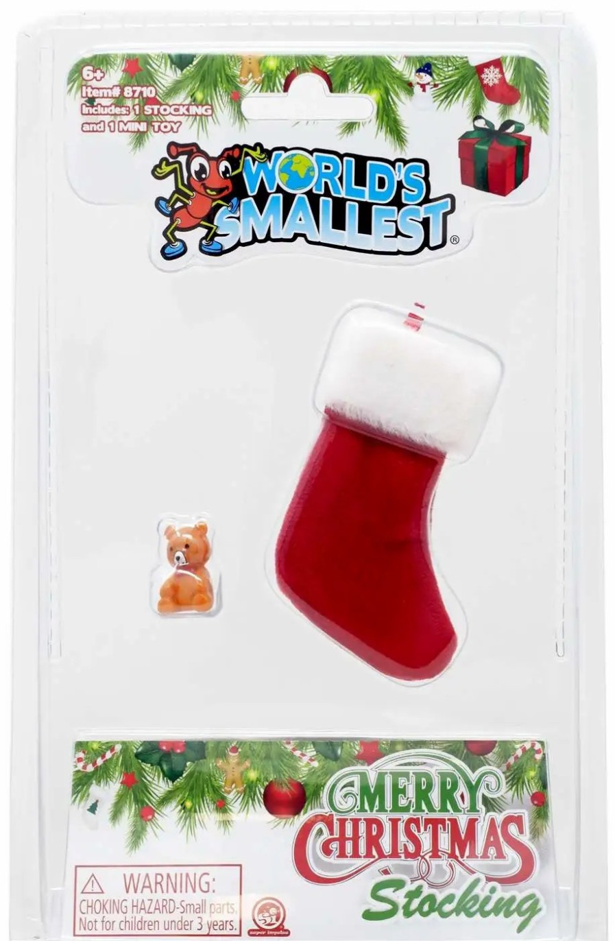 All Brands Super Impulse | World'S Smallest Merry Christmas Stocking [Teddy Bear]