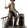 All Brands Diamond Select Toys | Indiana Jones And The Temple Of Doom Indiana Jones Gallery Indiana Jones 11-Inch Pvc Diorama Statue [Temple Of Doom]