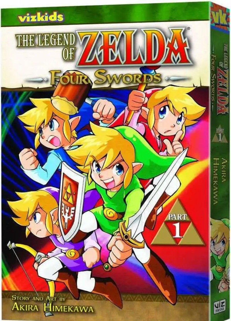 All Brands Vizkids | The Legend Of Zelda Four Swords Manga [Part 1, Vol 6]