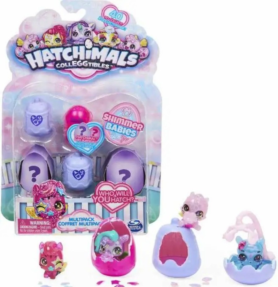 All Brands Spin Master | Hatchimals Pixies Season 10 Shimmer Babies Mystery 4-Pack [Random Color Eggs]