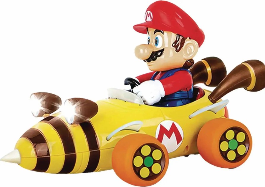 All Brands Carrera of America | Super Mario Bros. Mario Kart Bumble Bee Mario Slot Car Kart (Pre-Order Ships April)