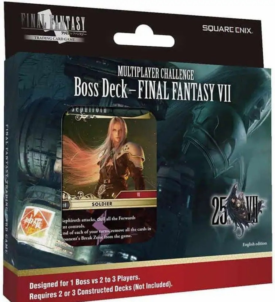 All Brands Square Enix | Final Fantasy Trading Card Game Boss Deck Multiplayer Challenge Starter Deck [Final Fantasy Vii]