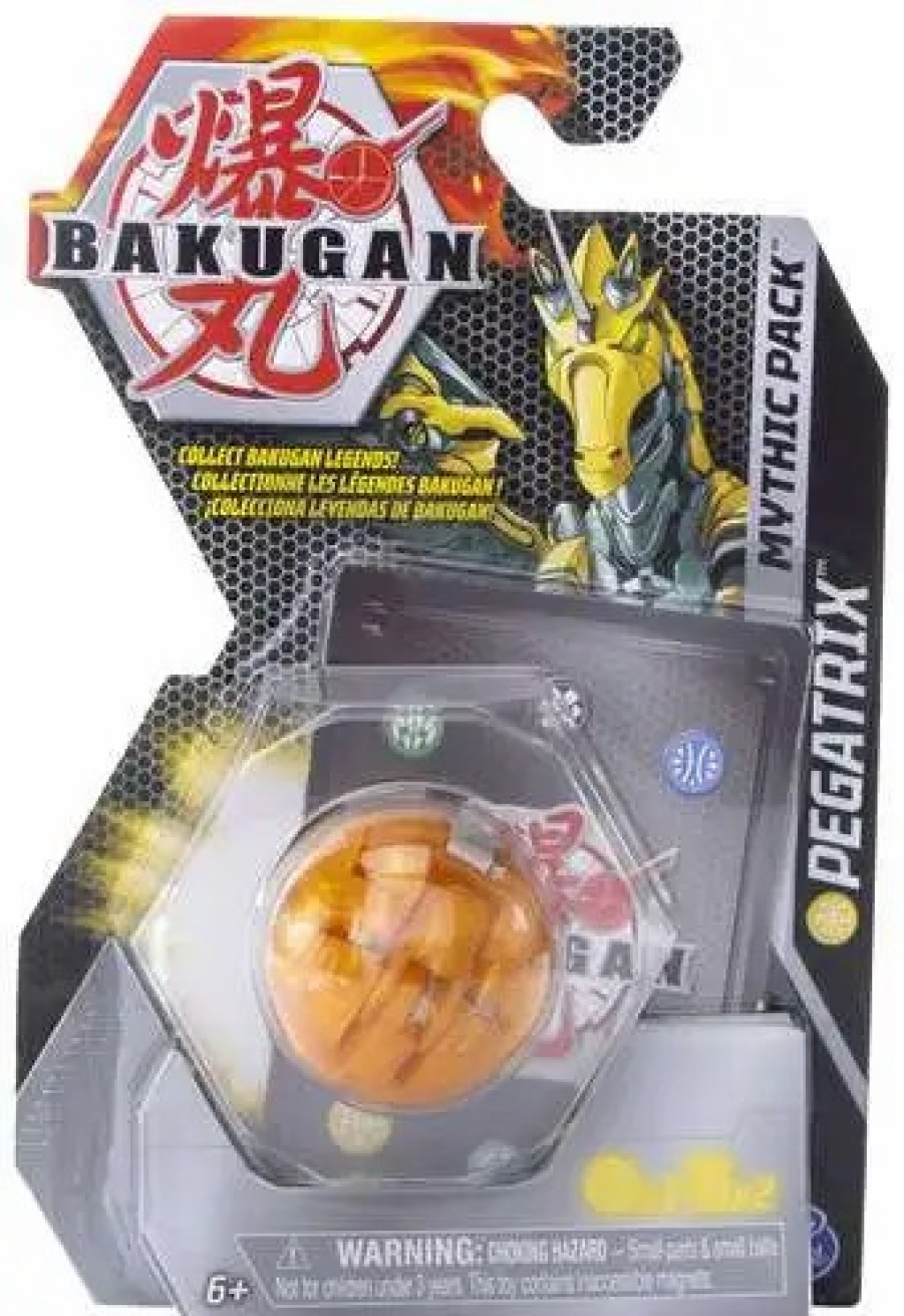 All Brands Spin Master | Bakugan Mythic Pack Pegatrix Single Figure & Trading Card